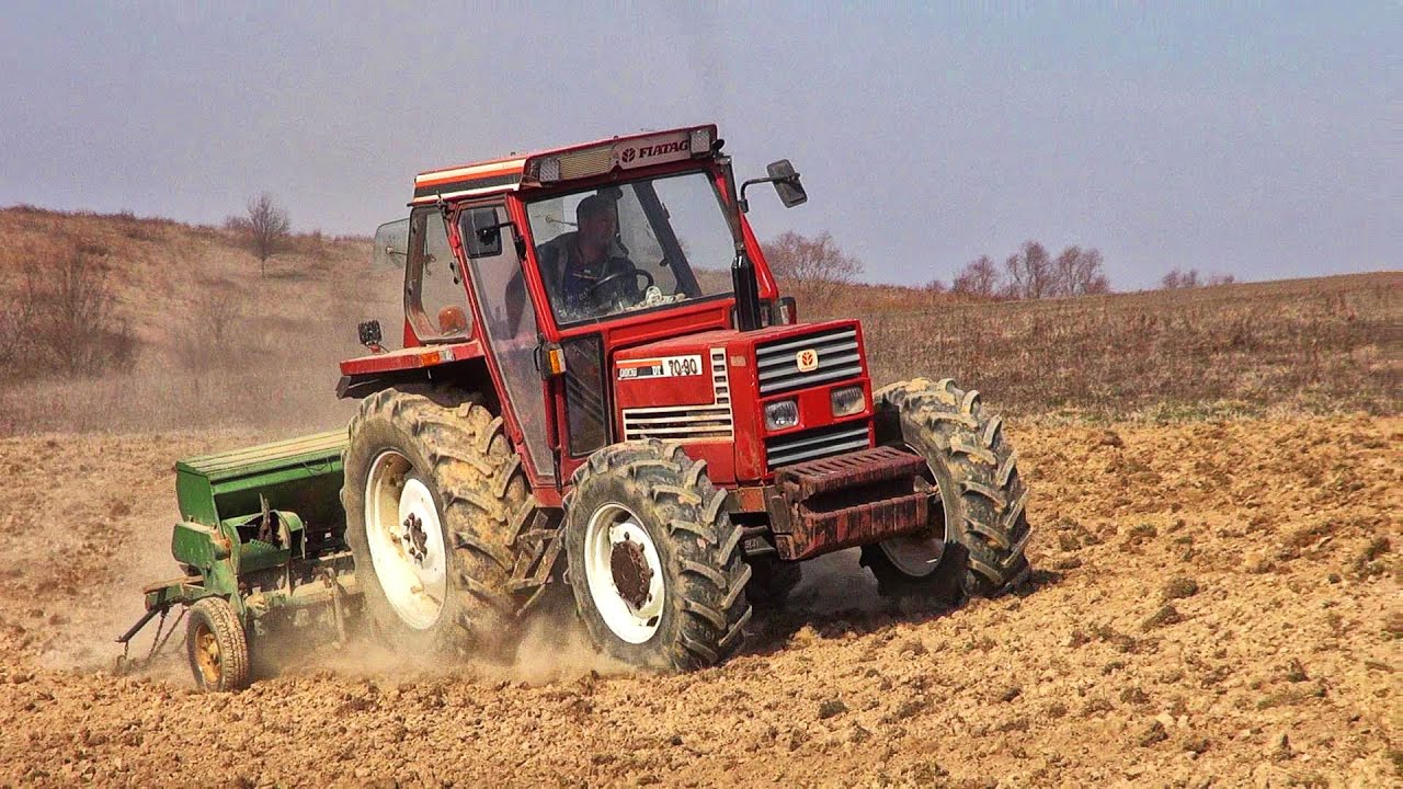 Farming day - Tractor Fiat 70-90 ⚙🌿🚜🤠