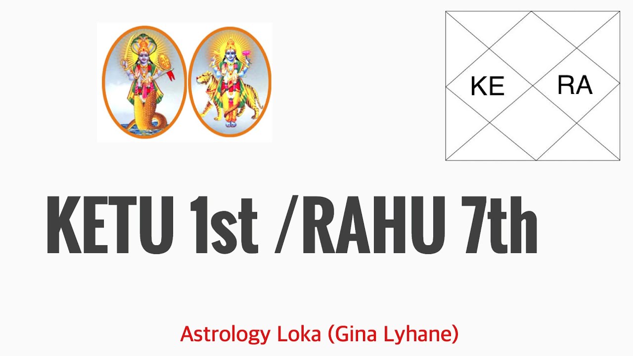 NEW INSIGHTS! KETU 1st  HOUSE /RAHU 7th HOUSE