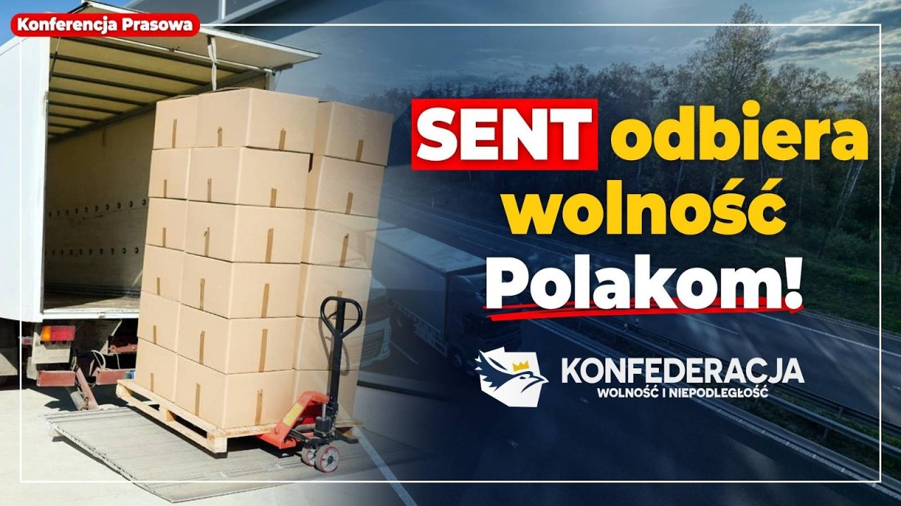 SENT niszczy małe przedsiębiorstwa i odbiera wolność Polakom! #NaŻywo #Konfederacja #Sejm