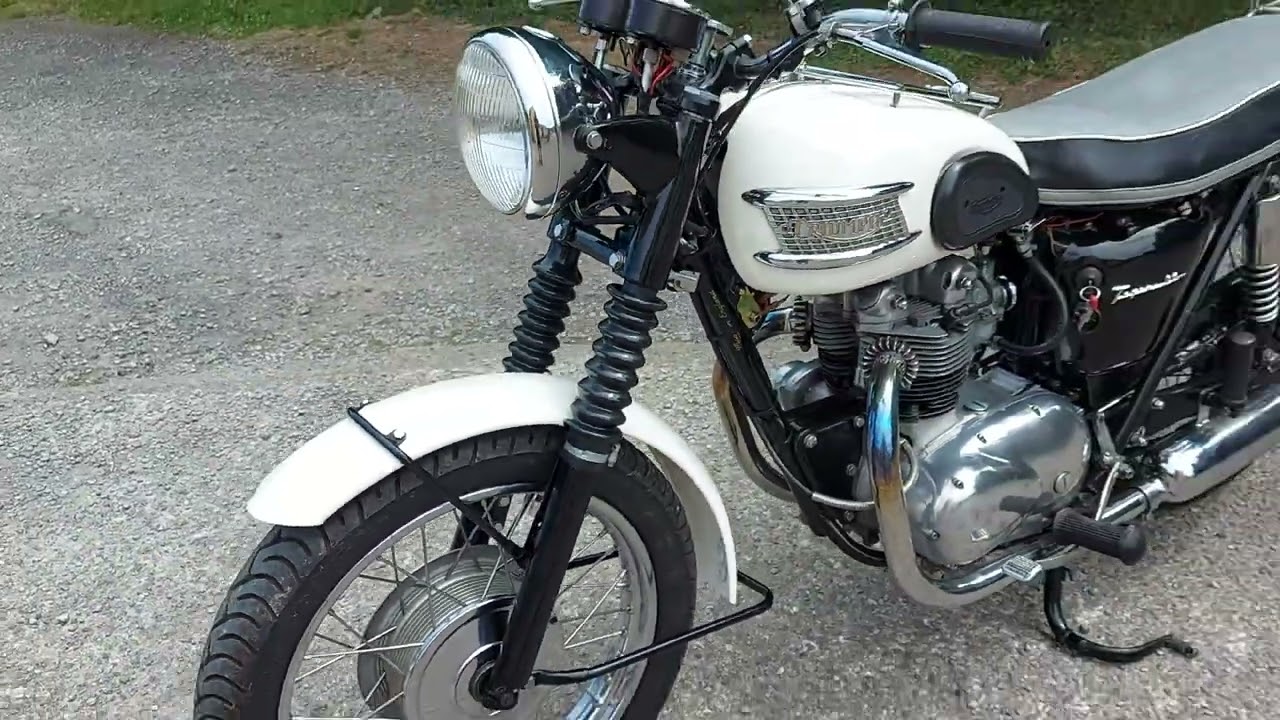 1963 TRIUMPH TIGER 90 SPORTS FOR SALE. WALK ROUND AND START UP