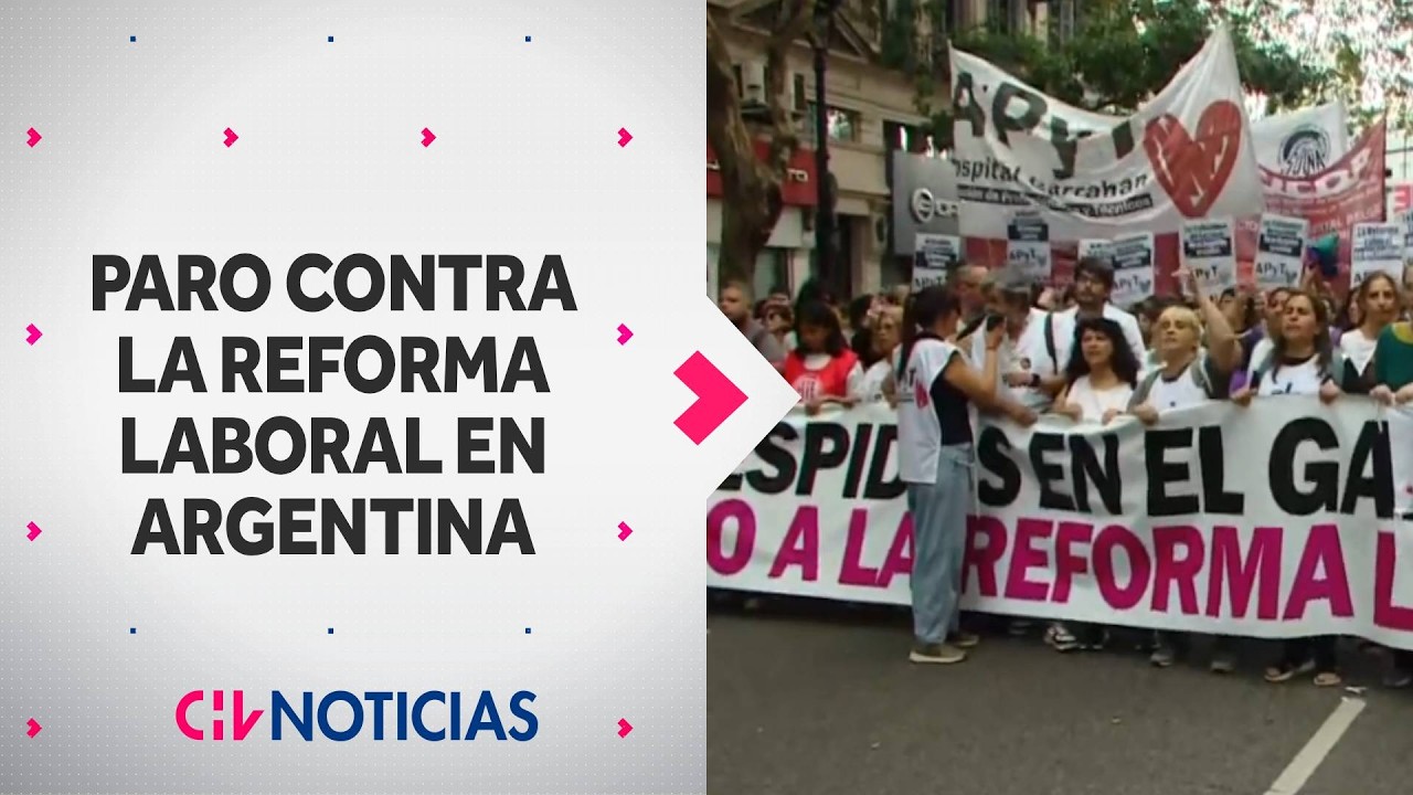 Comienza paro nacional en Argentina: Así se vive en Buenos Aires la huelga convocada en todo el país