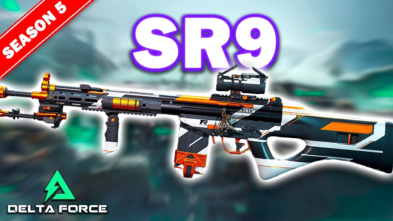 Delta Force: Best SR9 Loadout (High Damage, High Risk)