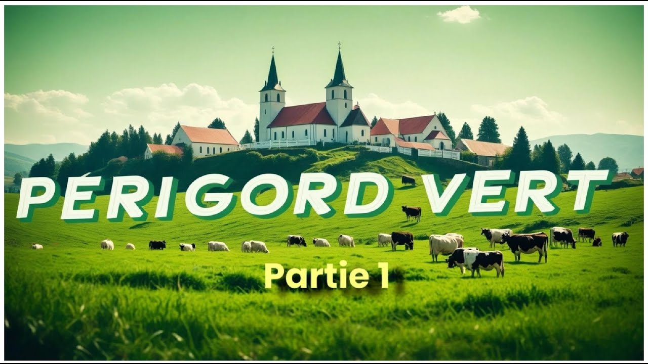 Périgord Vert: Part-1  (7 communes du Périgord Nontronnais Vue en Drone)