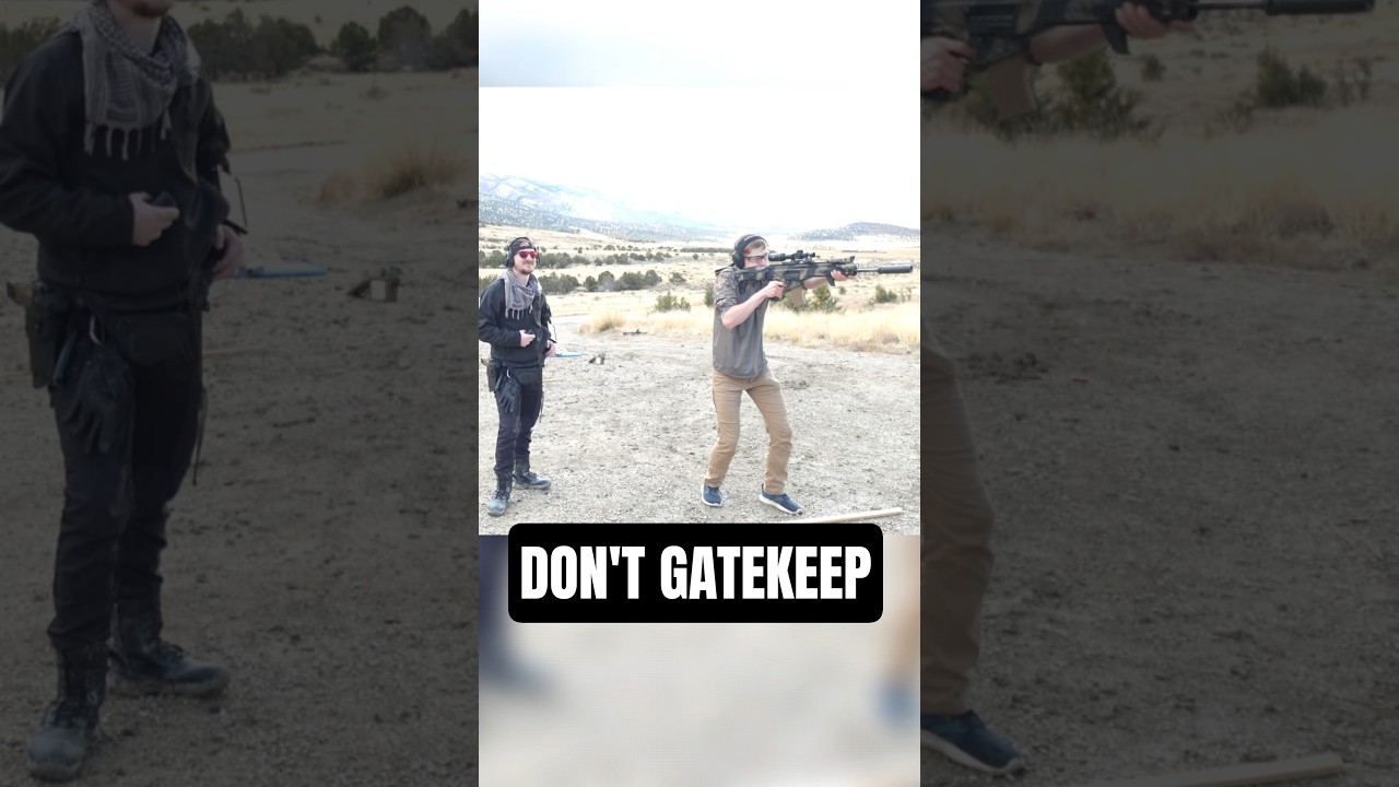 Видели случаи неправильного обращения с оружием на стрельбище? Попробуйте это.