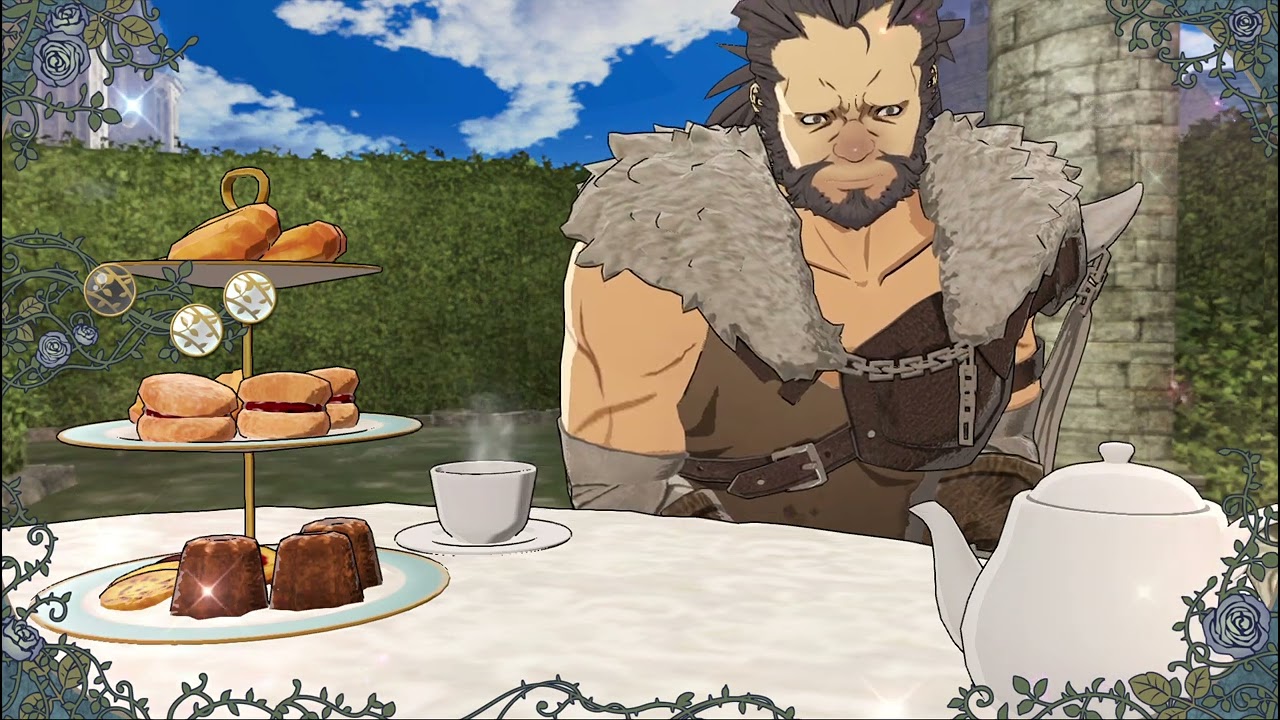 Kostas has a really shitty birthday tea party
