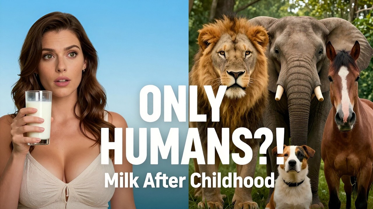 Why Are Humans the Only Mammals Who Drink Milk After Age 3?