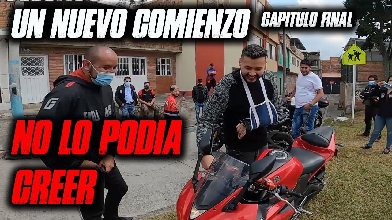 Así reaccionó Victor al ver de nuevo la moto!! Un Nuevo Comienzo