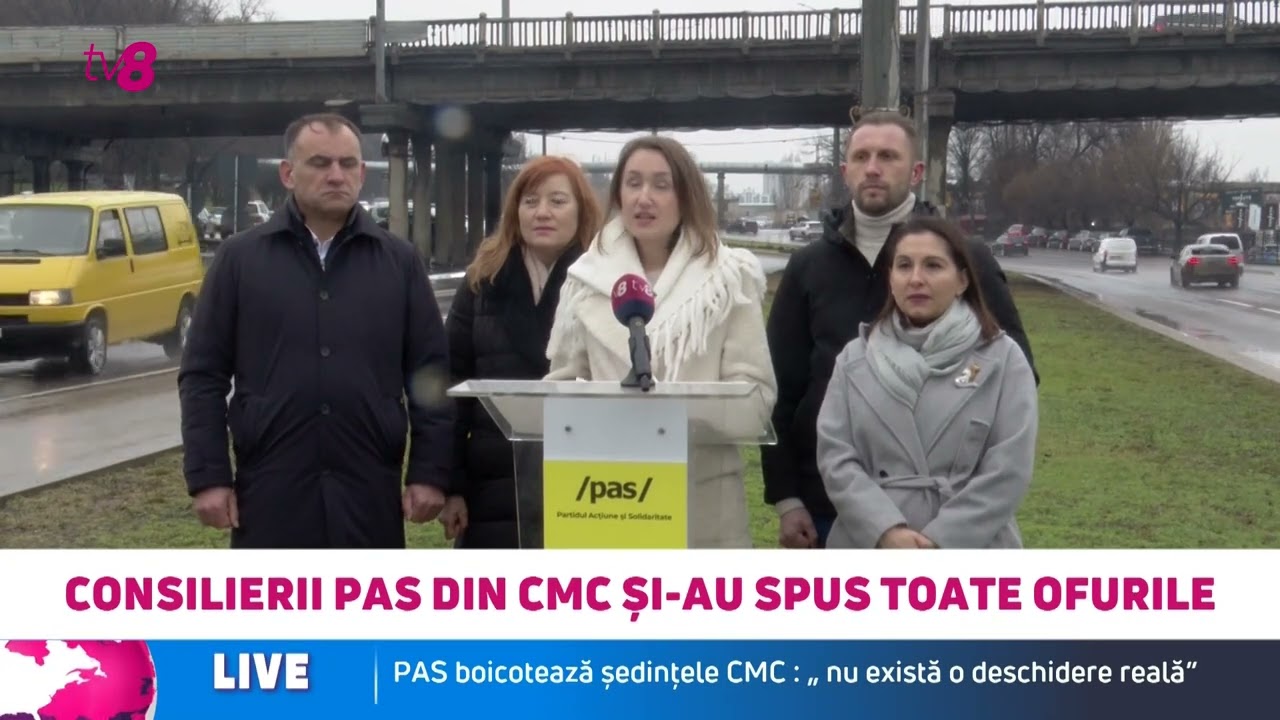 PAS boicotează CMC și îl acuză pe Ion Ceban de incompetență