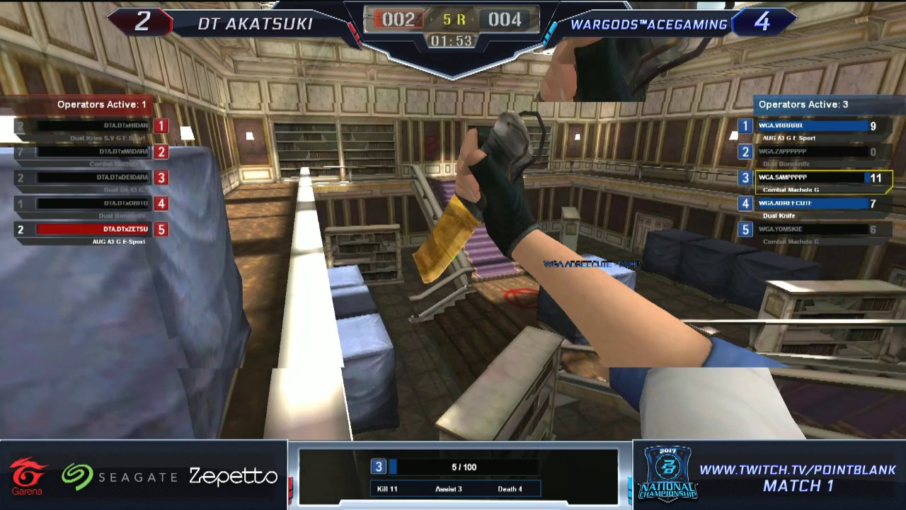 Point Blank National Championship 2017 Day 1 - WGA vs DTA