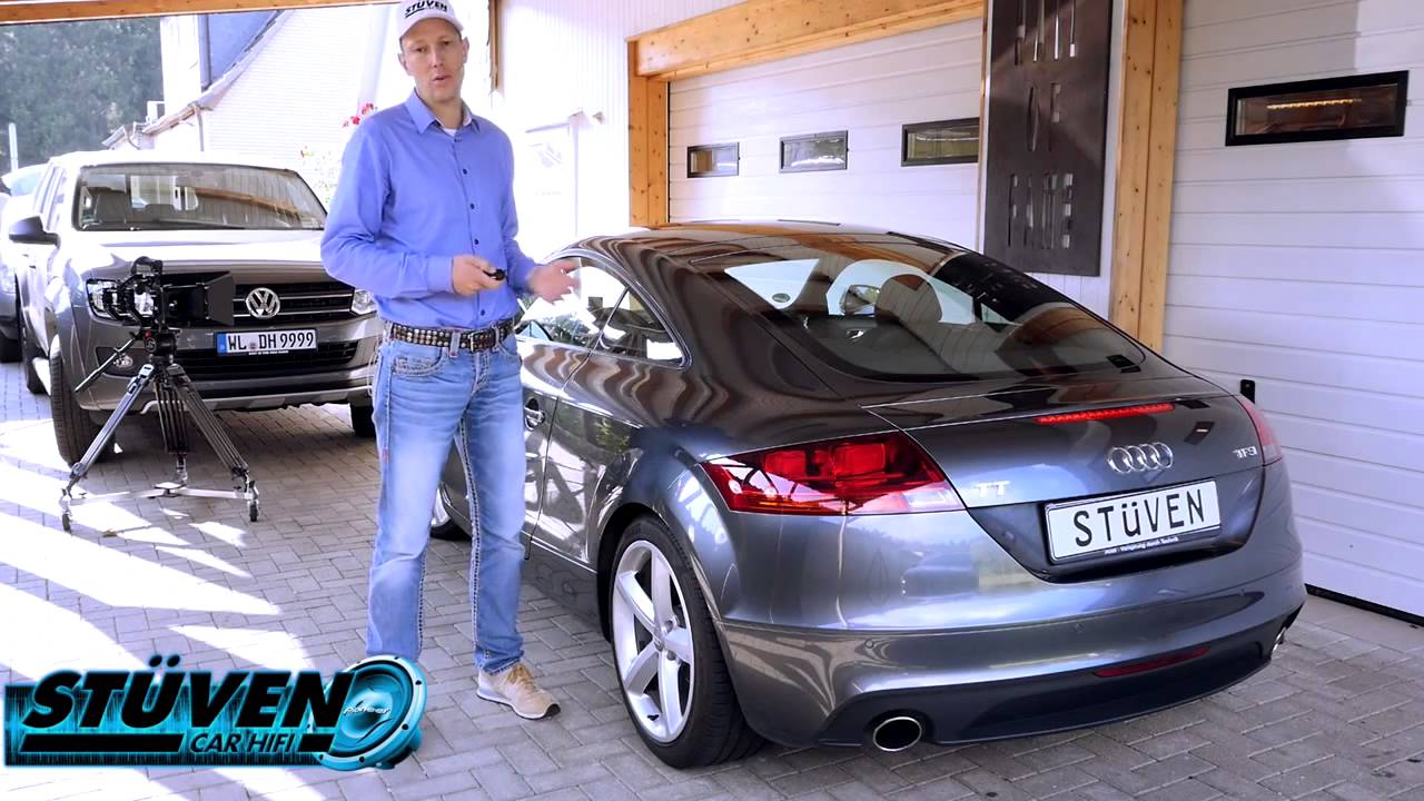 Audi TT TTS TT RS Test Alarmanlage Diebstahlwarnanlage Ampire CAN3901V, Ampire 508A