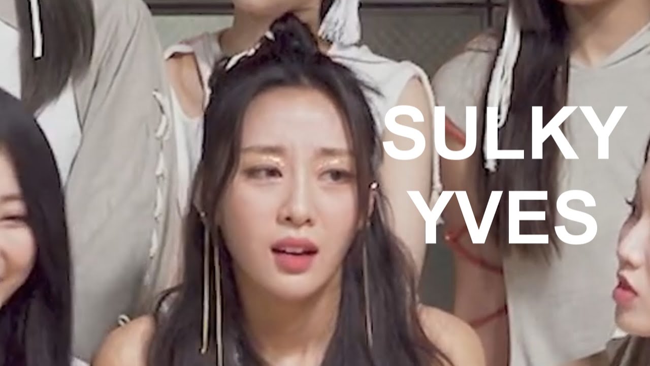 yves being sulky for 2 mins straight