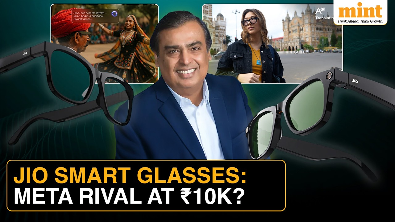 Jio To Launch AI Smart Glasses, Set To Take On Ray Ban Meta With Sub ₹10,000 Pricing
