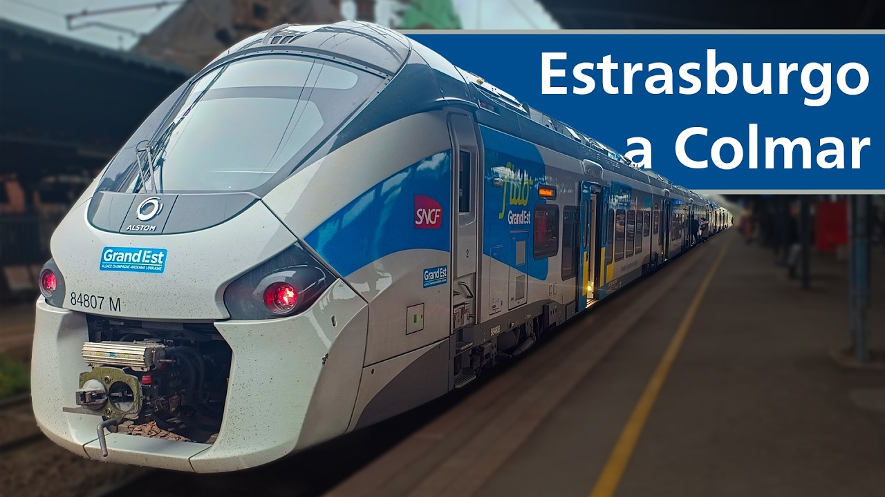 Cómo Ir De Estrasburgo A Colmar En Tren 🚈🇫🇷