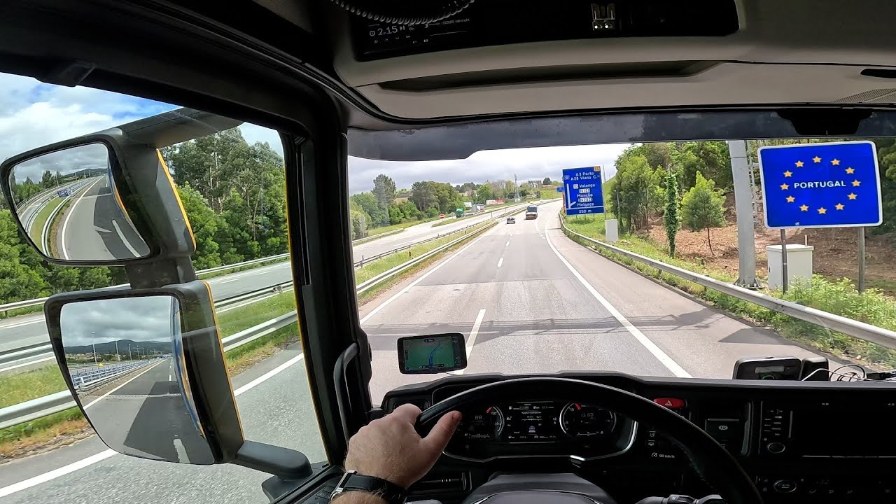 🇪🇸Spain Portugal border|Truck driver