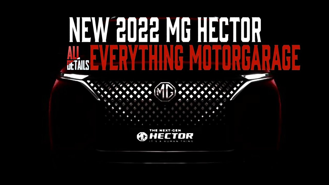 New MG Hector Facelift 2022 In India||#TechInfo