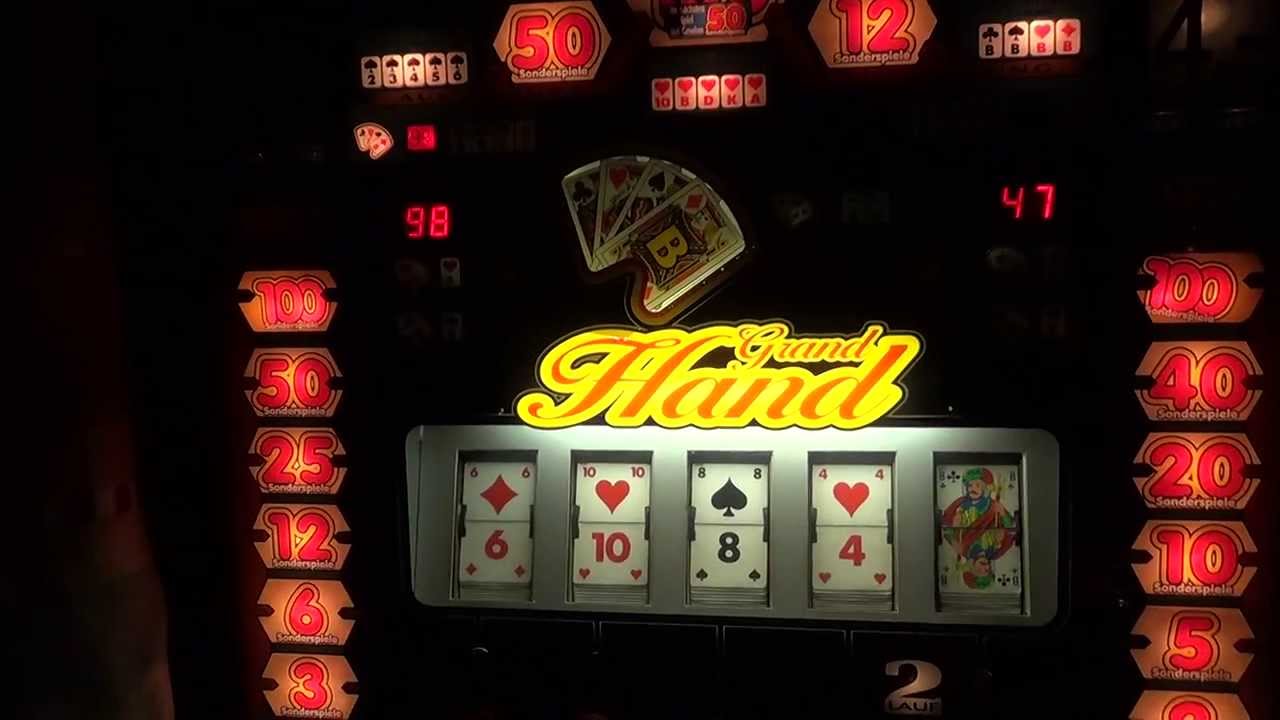 Grand Hand 2, Venus, Gauselmann, Geldspielgerät, Pokergeldspielautomat