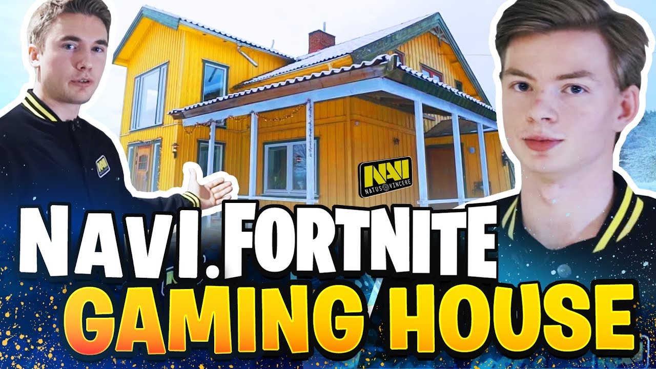 NAVI Fortnite Gaming House Tour