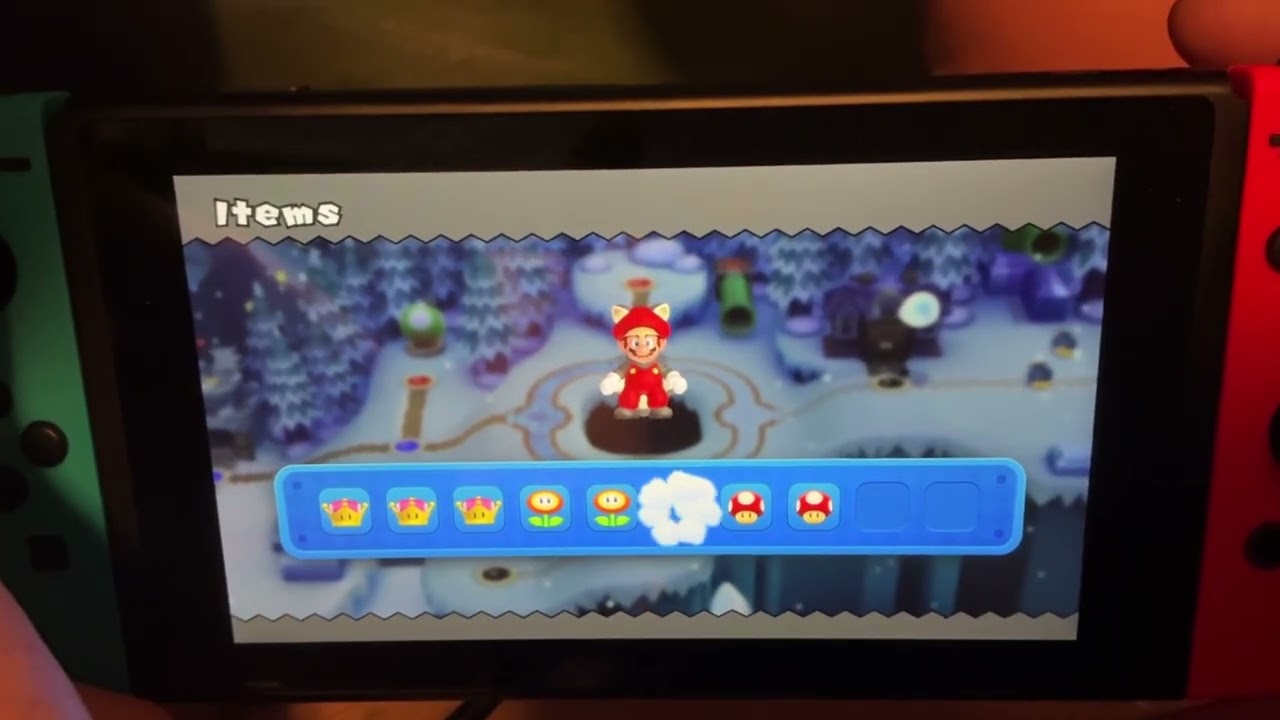 New Super Mario Bros U: Frosted Glacier-4 (w/ Star Coins)
