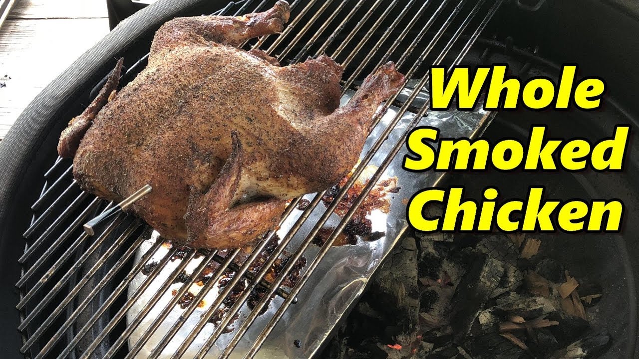 Whole Chicken on the Kamado