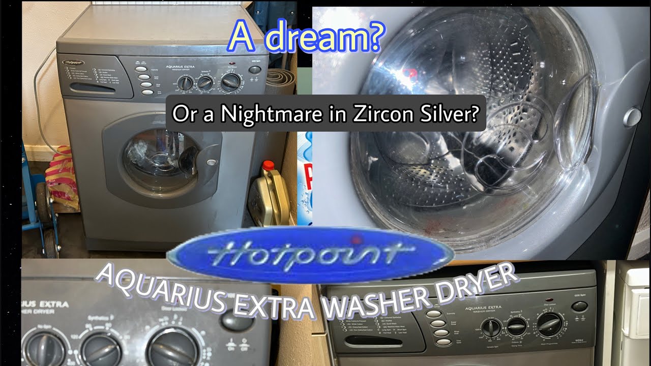 Hotpoint WD64 - A Dream or Nightmare in Zircon Silver? (Extra/Bonus Clips and Pictures)