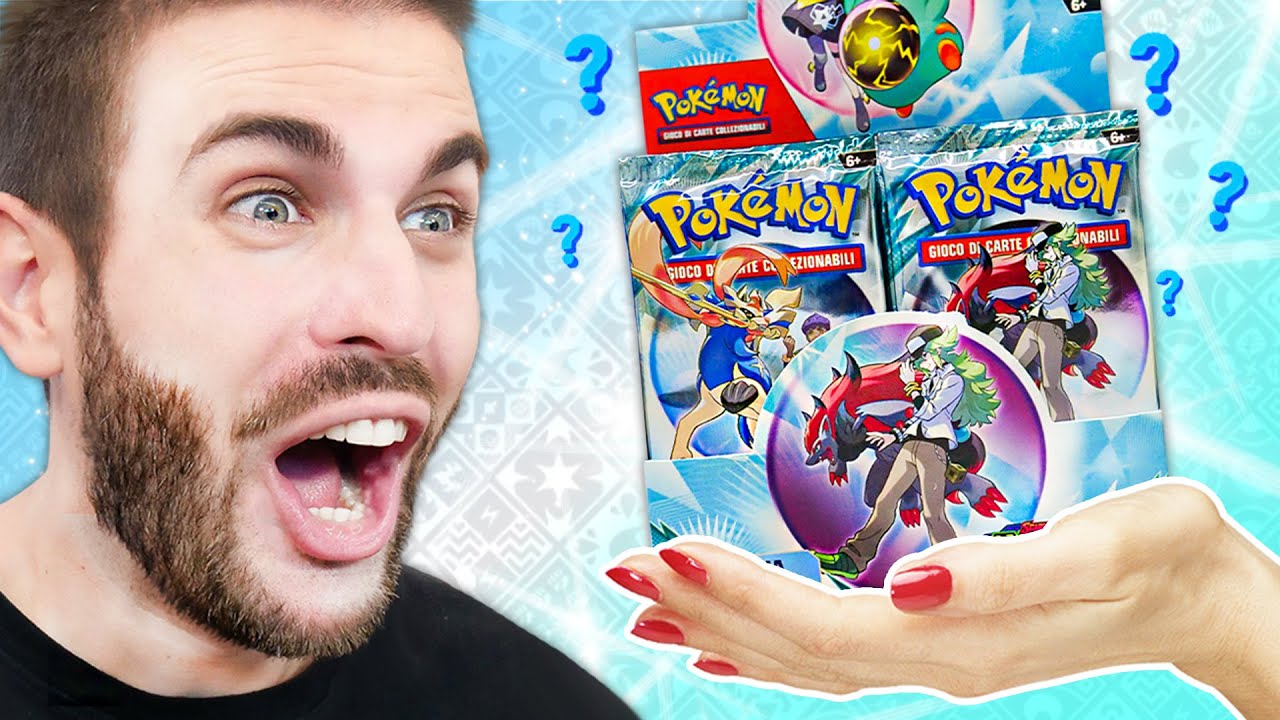 APRO IL NUOVO BOX DA 36 BUSTINE POKEMON AVVENTURE INSIEME!