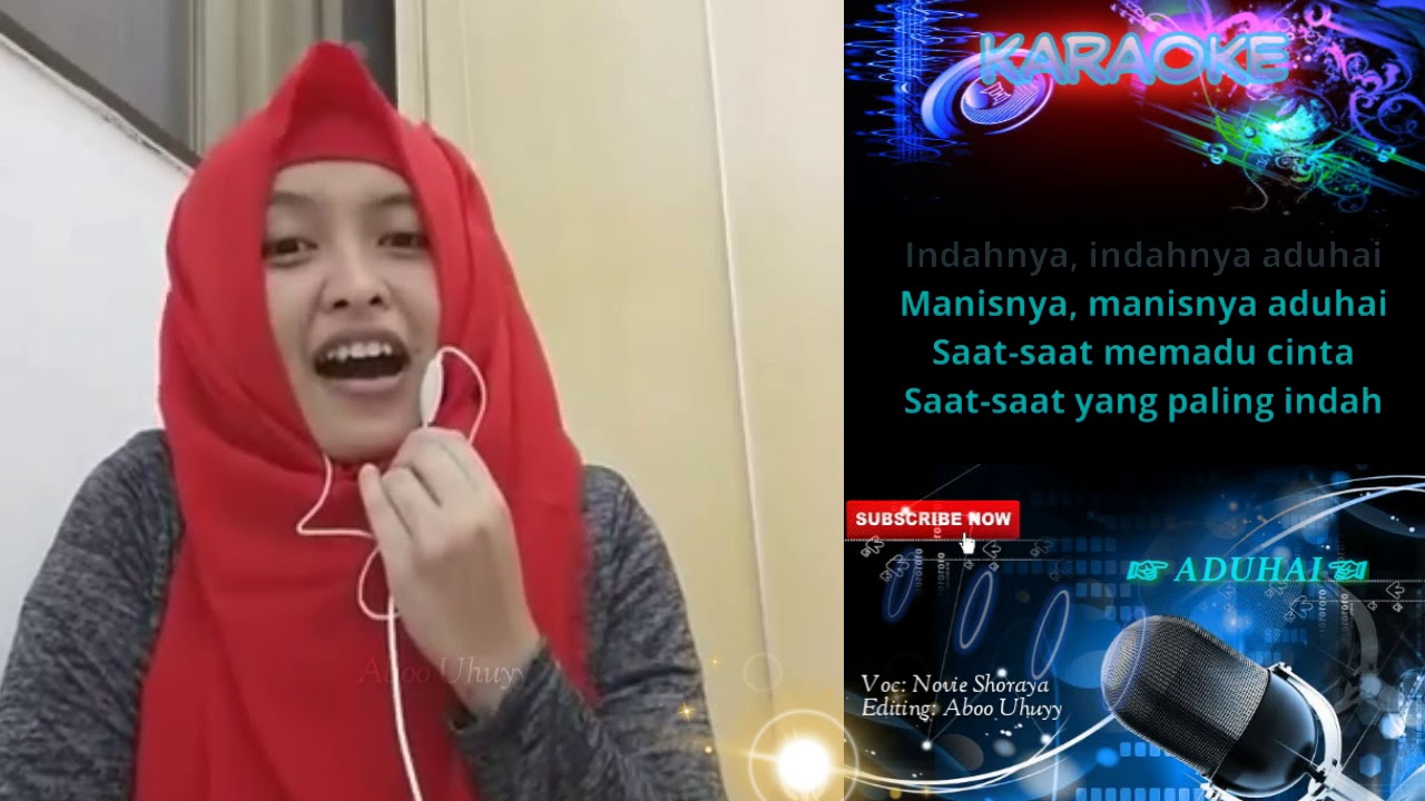 ADUHAI ~ karaoke duet bareng artis smule Novie Shoraya