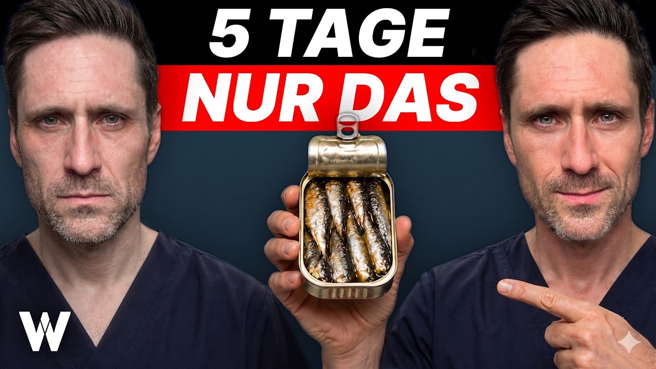 Was passiert, wenn du 5 Tage lang nur Sardinen isst?