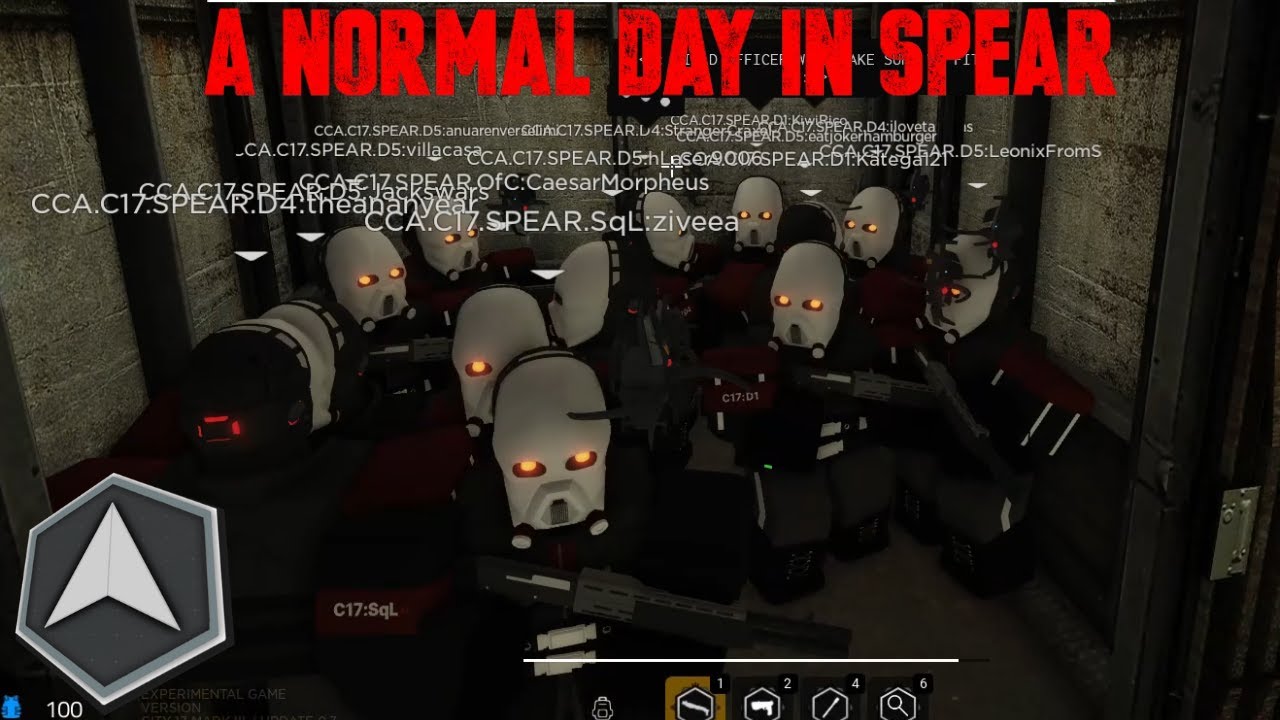 A Normal SPEAR'S Day | City-17 Roblox!