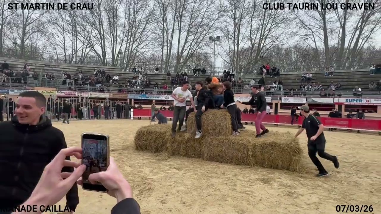 COURSE PLAN ST MARTIN DE CRAU MANADE CAILLAN ORGANISÉ PAR LE CLUB TAURIN LOU CRAVEN