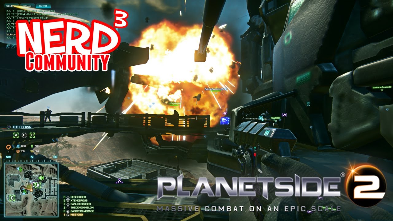 Nerd&sup3; Community Plays - PlanetSide 2