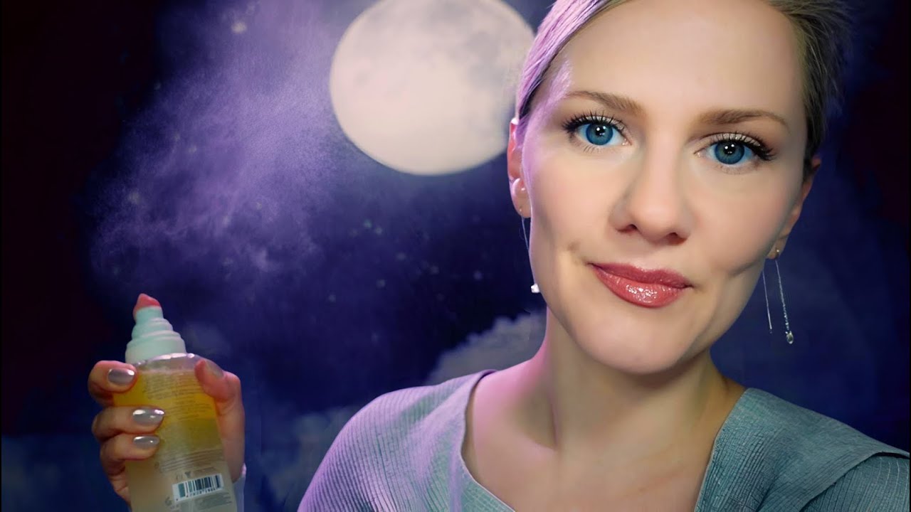 Moonlit Spa ASMR 🌙 Soothing Night Facial & Relaxation