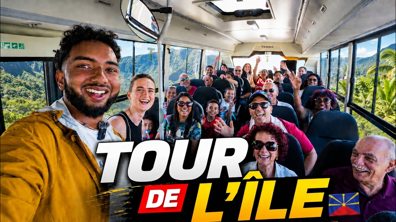 ON FAIT LE TOUR DE L'ÎLE EN BUS AVEC « Mon île »