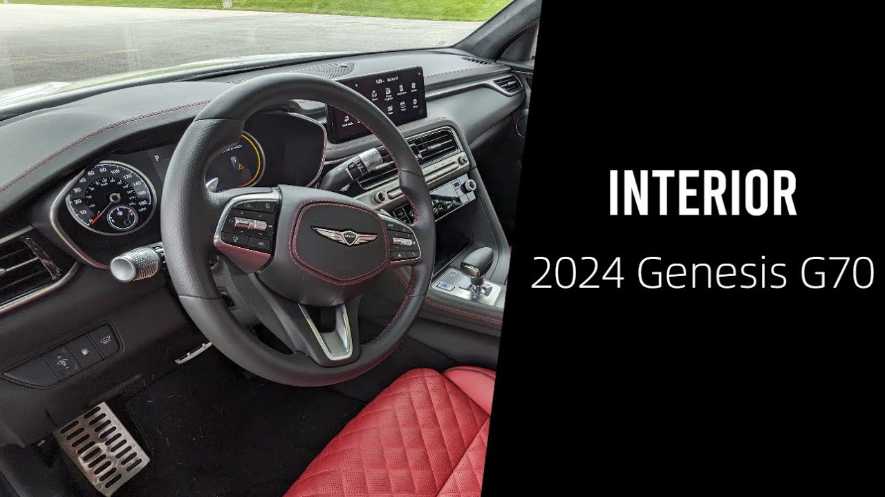 Интерьер Genesis G70 2024 года | Подробное пошаговое руководство