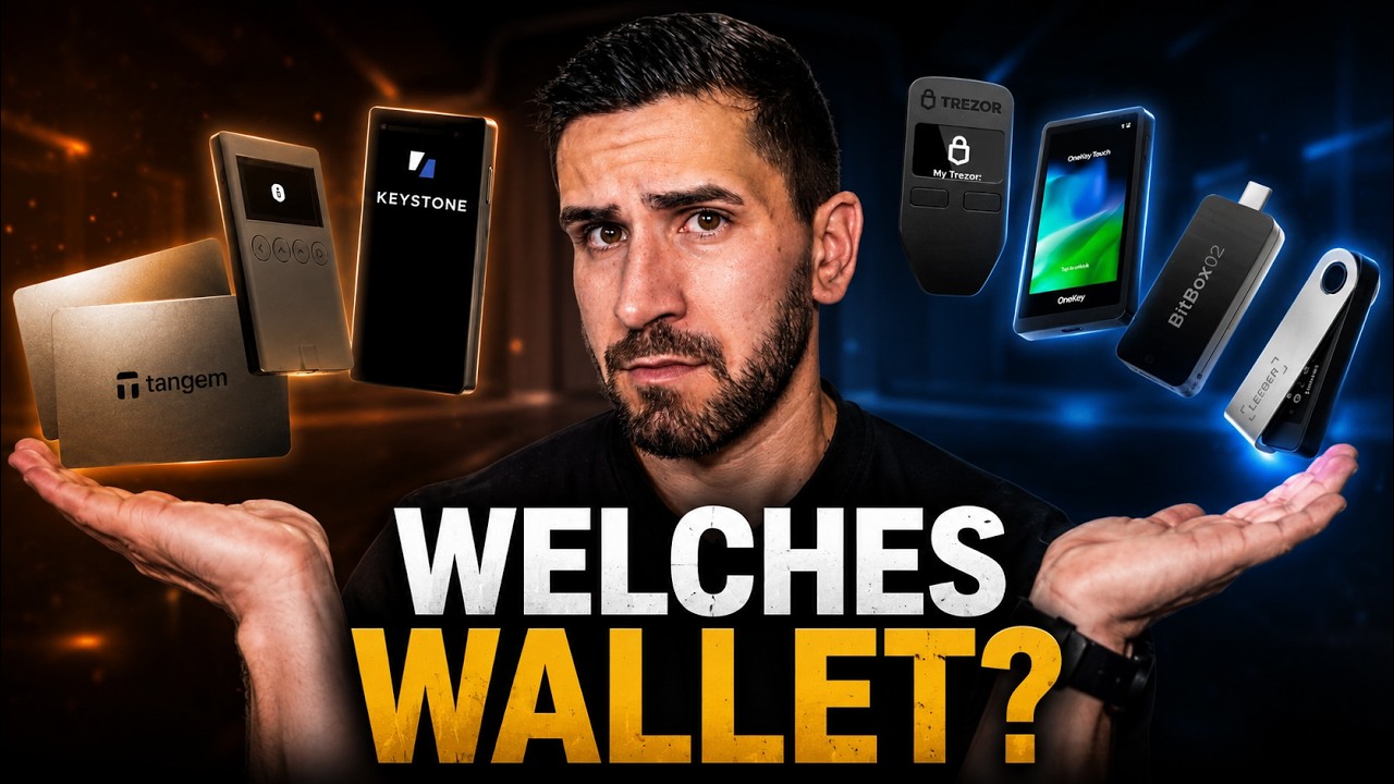 Die BESTE Krypto Hardware Wallet für 2026 [+🎁 GIVEAWAY]