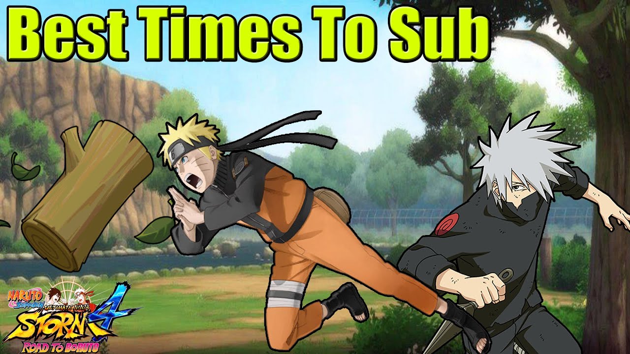 When To Use Subs - Substitution Guide Part 2 | Naruto Storm 4