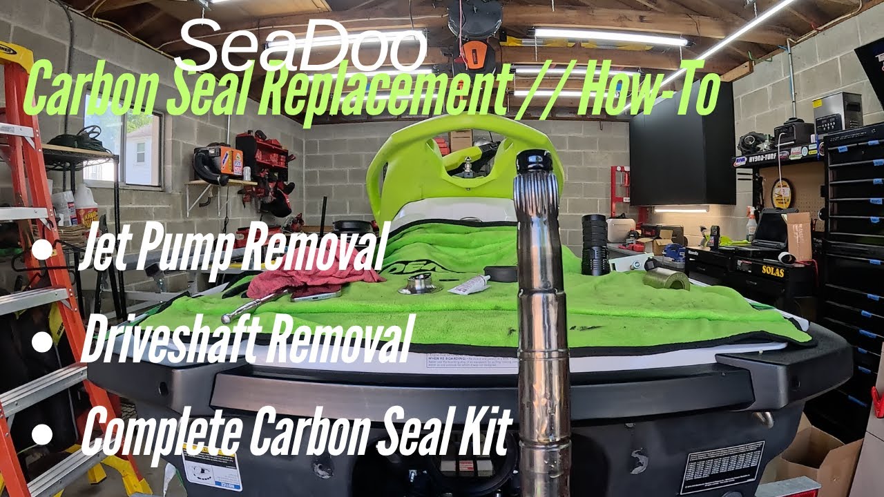 SeaDoo // How to Replace the Carbon Seal