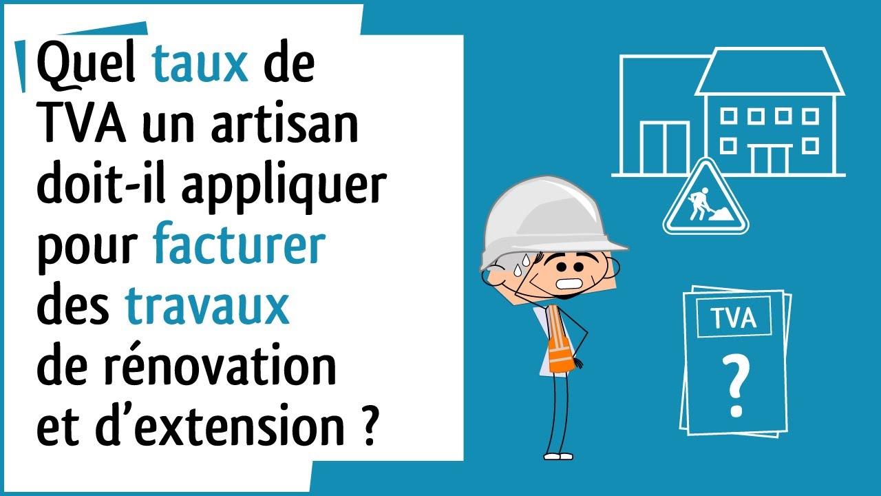 Travaux et taux TVA
