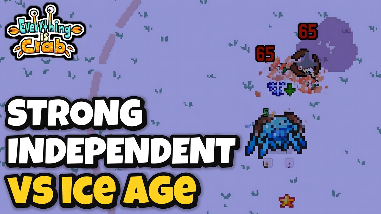 I Created the STRONGEST Independent Crab to Survive the Ice Age | Everything Is Crab