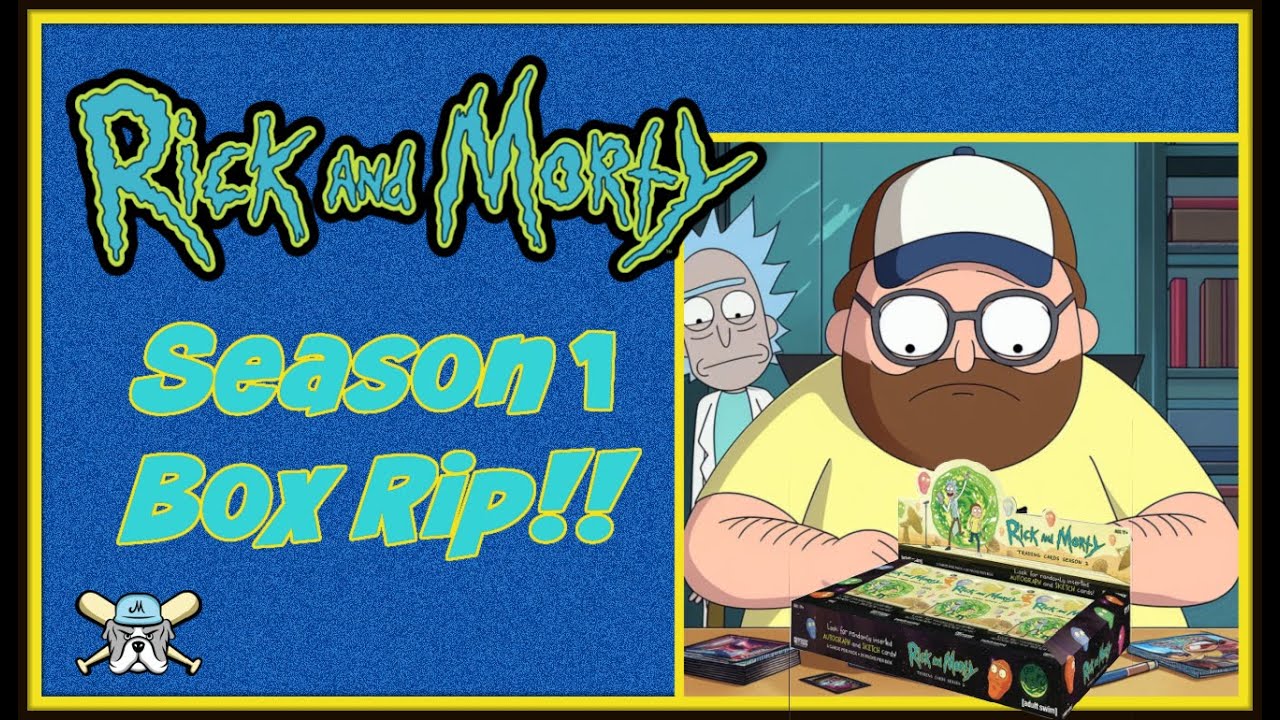 2018 Cryptozoic Rick And Morty Season 1 Box Rip!