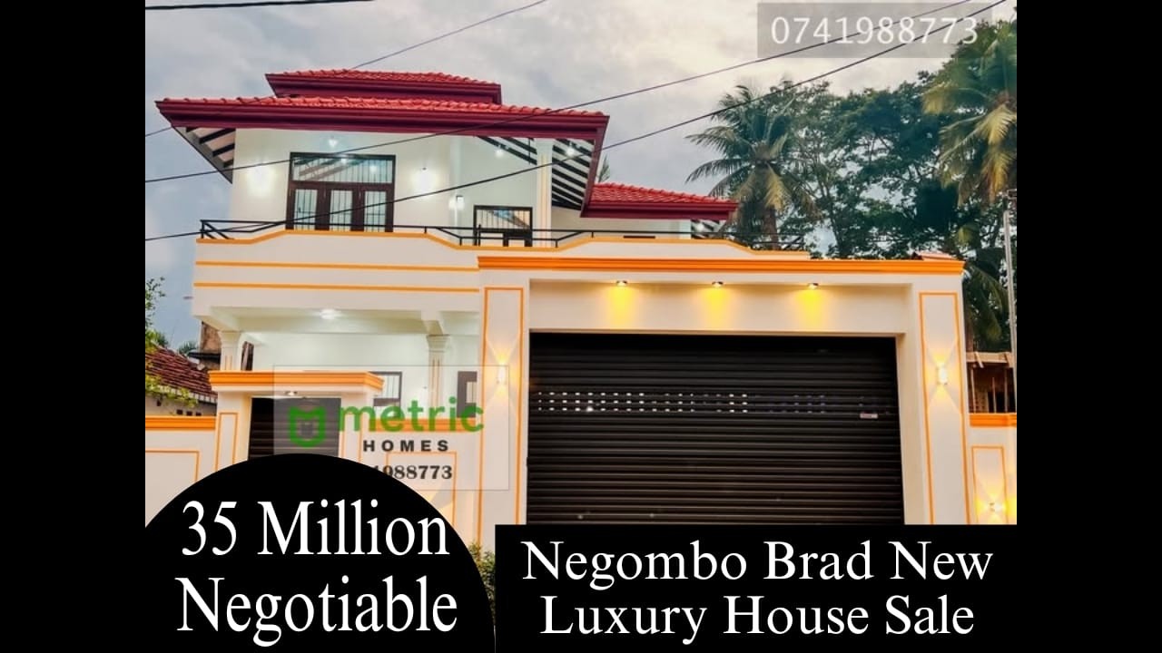 🔴පදිංචි නොවුණු නවීනපන්නේ අලුත් නිවසක් විකිණීමට මීගමුවෙන්  ⭕NEGOMBO  brand new LUXURY  HOUSE FOR sale