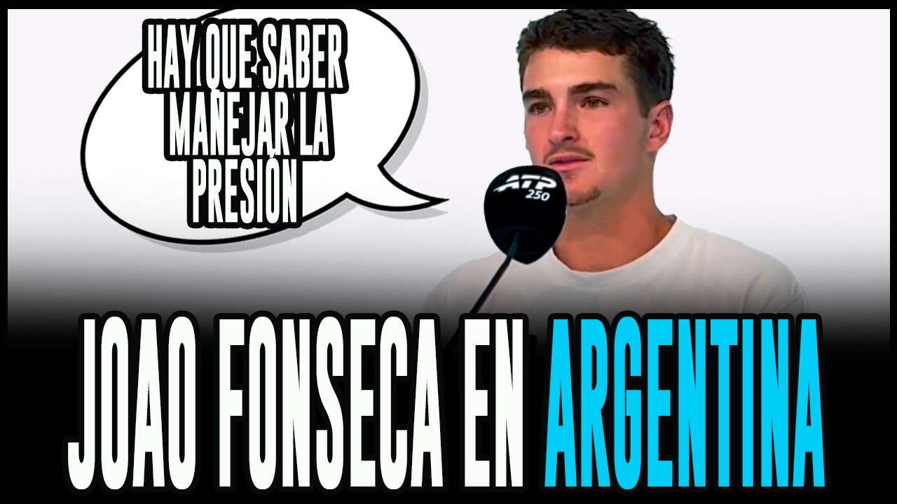 JOAO FONSECA DE BRASIL EN ARGENTINA: 