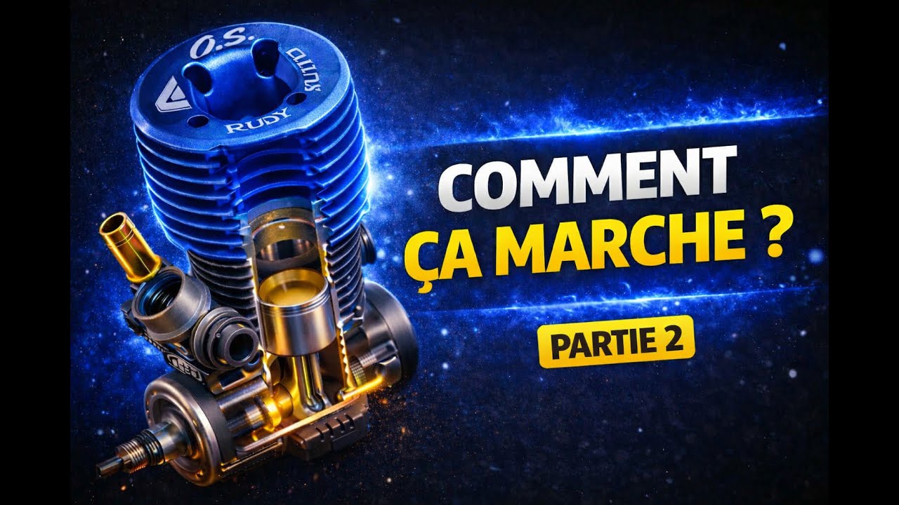 Moteur Nitro 3.5cc Buggy /Truggy Comment ça Marche (part2)