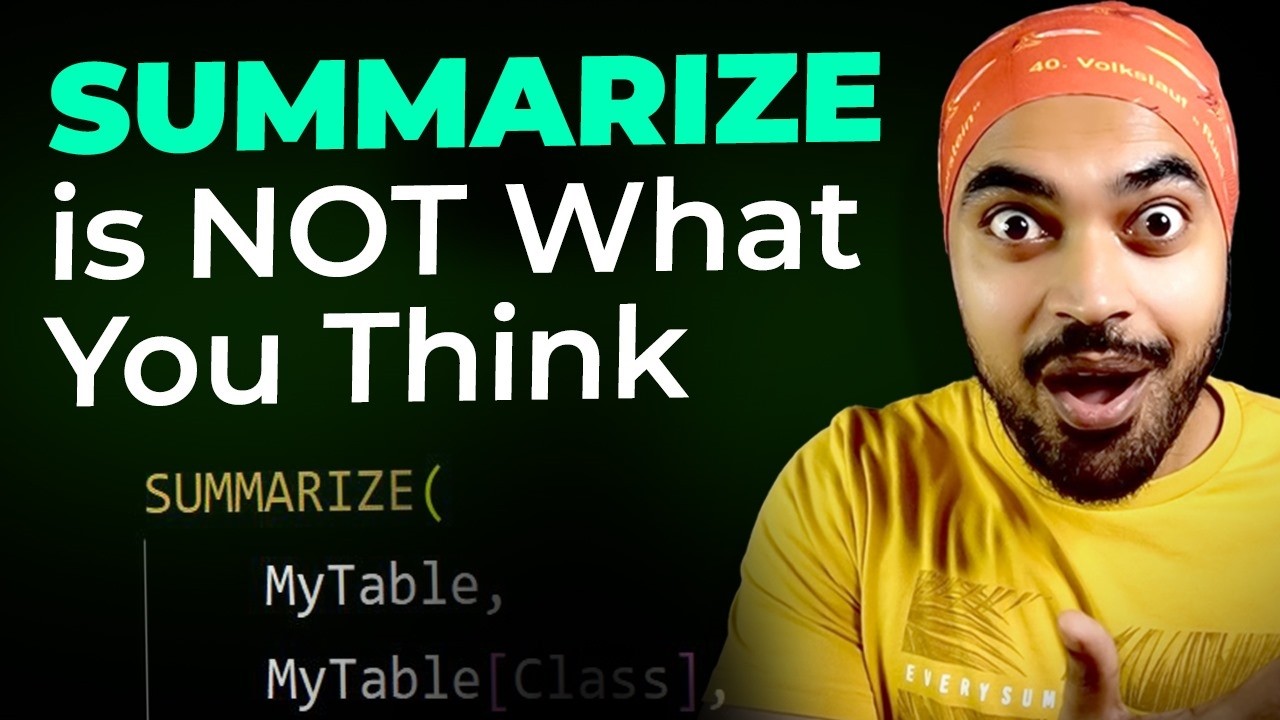 SUMMARIZE Isn’t What You Think — Here’s Proof