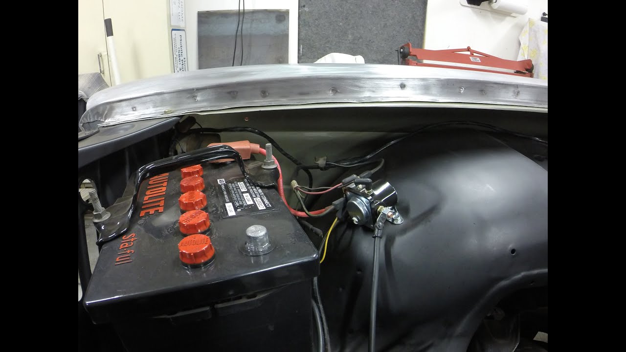 1966 Ford Galaxie 500 convertible restoration part 83 welding up drivers door
