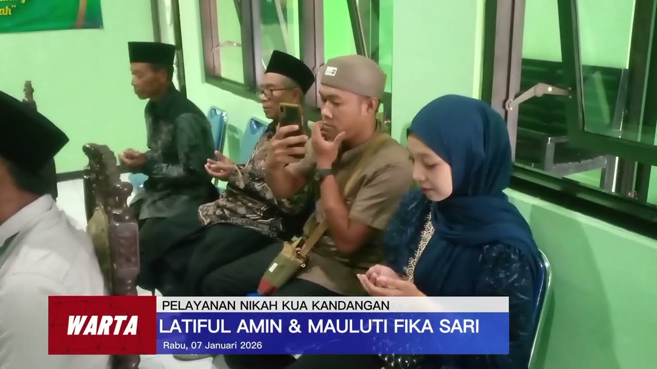 Nasihat Pernikahan || Akad Nikah Latiful Amin dan Mauluti Fika Sari
