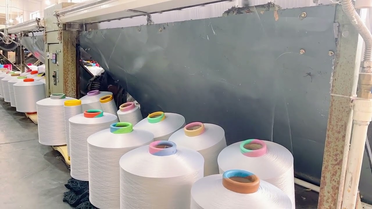Polyester yarn nylon yarn made in china factory low price grade aa knitting for socks and shoe