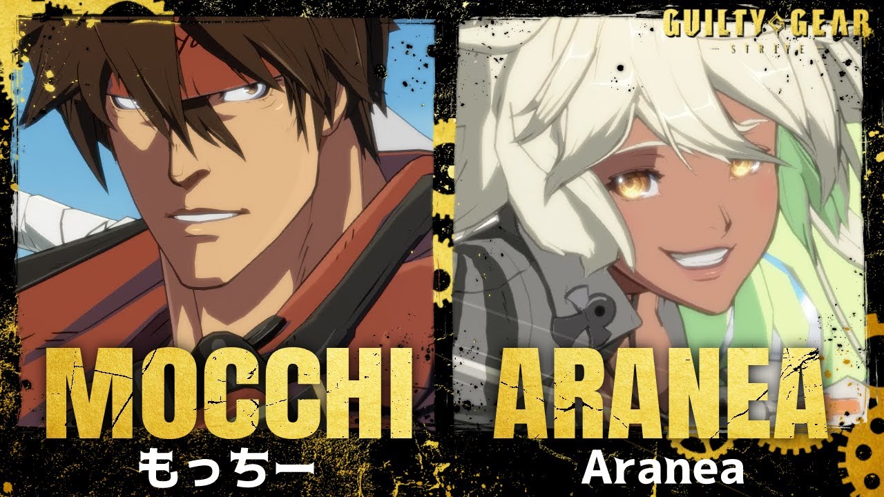 【GGST】Mocchi(Sol) vs Aranea(Jack-O') High Level Gameplay【Guilty Gear Strive】【Steam/60FPS】