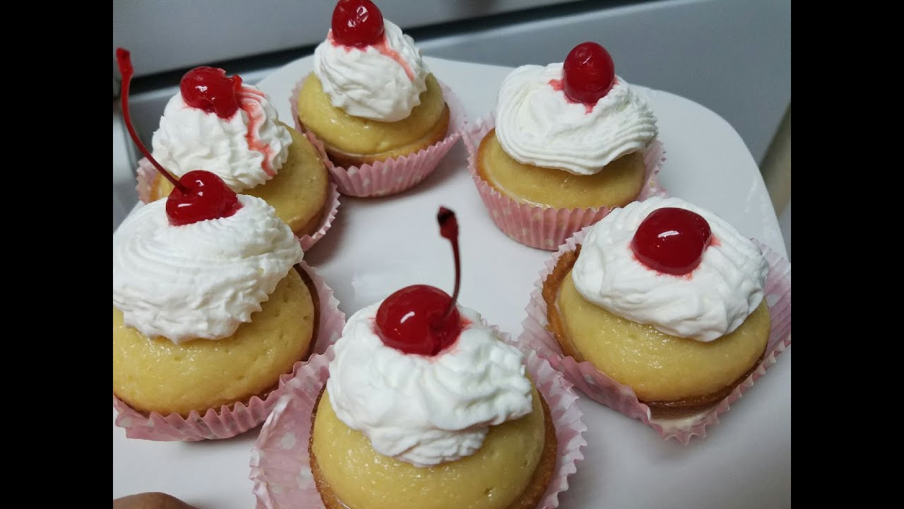 Cupcakes de Tres leches
