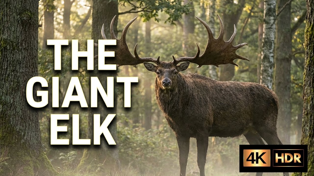 The Biggest Deer to Ever Walk the Earth🍀🌿☘️🍄‍🟫☆*: .｡. o(≧▽≦)o .｡.:*☆ #4k #8k