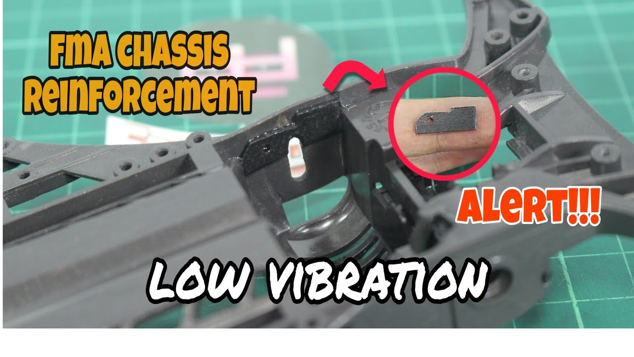 ミニ四駆 Fma chassis setup. Reinforcement weakness spot fma chassis